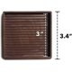 thumbnail image 5 of (set Of 4)3x3 Square Rubber Furniture Caster Cups With Anti-sliding Floor Grip | Customer Trusted Furniture Floor Cups And Furniture Floor Protectors, 5 of 5