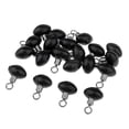 thumbnail image 1 of Eigraketly 20 Pcs Fishing Rolling Ring Swivel Bead Ring Plastic Connectors Olive Pescar, 1 of 1