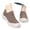 Coffee, variant on Women's Mesh Sneakers Lace Up Breathable Lightweight Walking Shoes