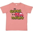 thumbnail image 3 of Inktastic My Grampa is a Firefighter with Fire Truck Boys or Girls Toddler T-Shirt, 3 of 5