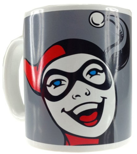 NEW OFFICIAL DC COMICS RETRO HARLEY QUINN COFFEE MUG CUP COASTER DRINKS MAT 