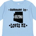 thumbnail image 4 of Inktastic Arizona Someone Loves Me Boys or Girls Long Sleeve Toddler T-Shirt, 4 of 5