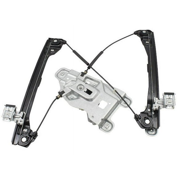 Front Left Power Window Regulator and Motor Assembly - Compatible with 2010 - 2011 Chevy Equinox Sport Utility 4-Door