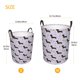 thumbnail image 3 of Balery Dachshund Dog Cesta de ropa redonda con asas, impermeable, independiente, para ropa, juguetes, dormitorio y familia-Medium, 3 of 6