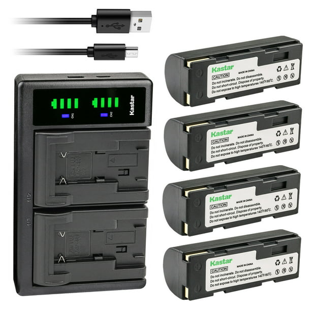 Ziek persoon Romanschrijver supermarkt Kastar 4-Pack Battery and LTD2 USB Charger Replacement for Fujifilm FinePix  6800Z, FinePix 6900 Zoom, FinePix 6900Z MX-1700 MX-1700Z MX-2700 MX-2900  MX-2900Z MX-4800 MX-4900 MX-6800 MX-6900 - Walmart.com