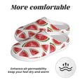 thumbnail image 6 of Wukai Hand Drawn Watermelon Print Women's Indoor Bedroom Slipper Slip On Shoes, Unisex House Shoes with Anti-Skid Sole for Men, Gift for Women Men-11, 6 of 7