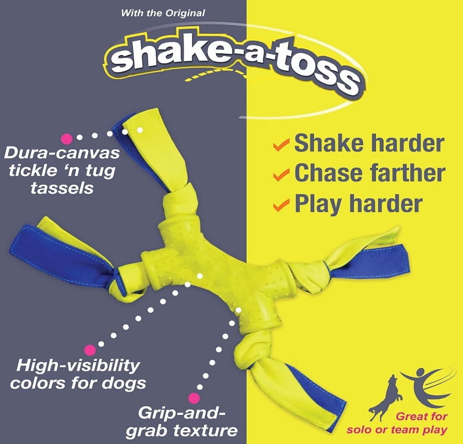 Nylabone Power Play Shake-a-Toss Dog Toy Dog Toy Small [New Dog Supplies, Dog Fetch Toys, Nylabone, Dog Supplies] 1 count