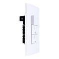 thumbnail image 2 of Placa 2 Contactos 1 Interruptor Sencillo Leviton Blanco, 2 of 3