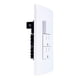 thumbnail image 2 of Placa 2 Contactos 1 Interruptor Sencillo Leviton Blanco, 2 of 3