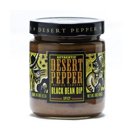 Desert Pepper Spicy Black Bean Dip (Pack of 6)