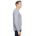 thumbnail image 3 of Bayside BA3055 Unisex Union-Made Long-Sleeve Pocket Crew T-Shirt, 3 of 3