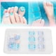 thumbnail image 5 of Uñas De Los Pies Artificiales De Cobertura Completa, Uñas Postizas De Verano, 24 Piezas De Uñas Postizas Para Los Pies, Mujeres Y Niñas, 5 of 7