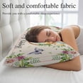 thumbnail image 5 of Easter Eggs Pillow Covers, Linen Long Throw Pillow Case, Watercolor Eggs Flowers Butterfly Spring Beige Holiday Pillow Protector Decorative Cushion Cover for Living Room/Bedroom 12" x 20", 5 of 8