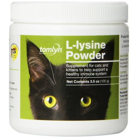 Tomlyn Scientifics L-Lysine Health Supplement Powder for Cats,
