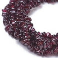 thumbnail image 2 of Natural Garnet Chip Beads Strands Grade A 4-8x3-9mm Hole: 0.8mm 32 inch(80cm), 2 of 3