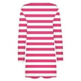 thumbnail image 5 of Patlollav Pntutb Womens Tops/Jacket,Ladies Long Sleeve Stripe Print Cardigan Coats, 5 of 7