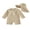 Khaki, variant on Baby Boys Swimsuit Seersucker Long Sleeve One Piece Zipper Bathing Suit Rash Guard Swimwear Sunsuit