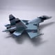thumbnail image 3 of Paquete de 2 1/100 Escala Flanker 27 con Ataque Aleación Diecast Modelo Coleccionables Adornos Sunnimix 1 100 aviones de combate, 3 of 8