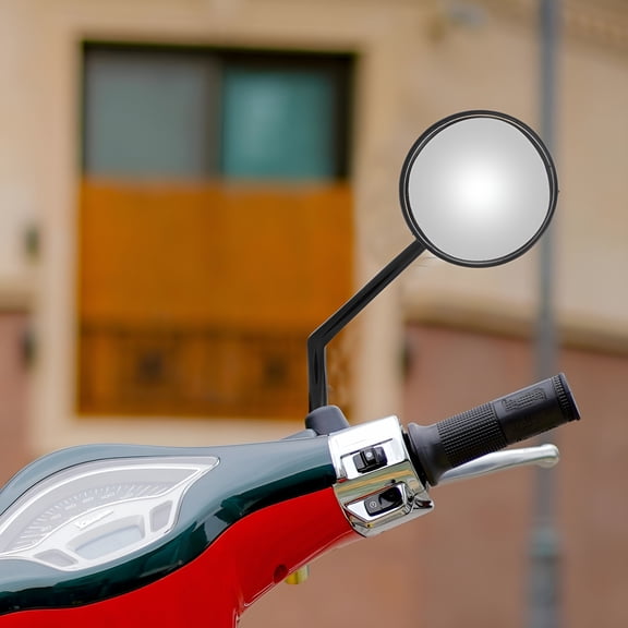 MELIVO 2pcs Rear View Mirror For Scooter Rearview Modified Mirrors Replacement Rearview Mirror Scooter Mirror Mount Motorcycle Side Mirrors Scooter Supply