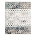 thumbnail image 3 of Unique Loom Tribal Trellis Collection Area Rug - Alami (7' 10" x 10' Rectangle Ivory Gray Blue/Beige), 3 of 12