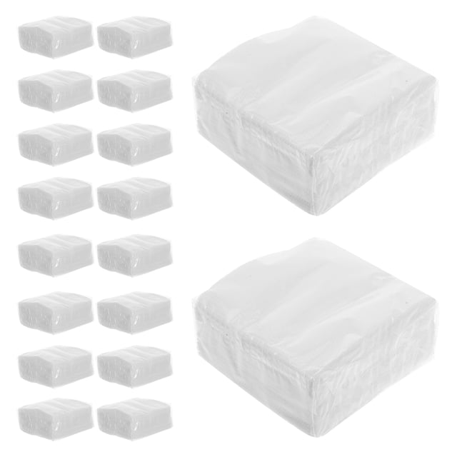 OULII 50Pcs White Tissue Paper for Hotel Use with Enhanced Thickness and Versatile Cleaning Ability