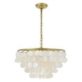 thumbnail image 2 of Living District LD5050D20BR Selene 4 Light Brass Ceiling Pendant, 2 of 4
