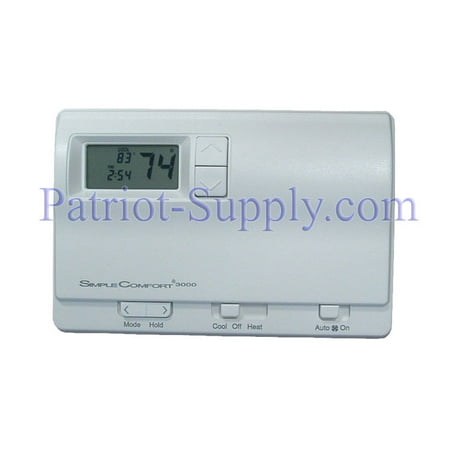 ICM Controls SC3000L Simple Comfort Programmable (Best Internet Controlled Thermostat)