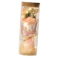 thumbnail image 4 of Flor Rosa En Vidrio Con Luces Aniversario Flor Preservada En Vidrio Estilo B, 4 of 8