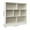 White-39.37", variant on Bookcase, Wooden Bookshelf with 7 Compartments, 3-Tier Freestanding Display Storage Shelves, Cabinet Rack Organizer, DIY Book Case for Living Room, Bedroom, Home Office 31.5*9.06*39.37in