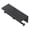 Black, variant on Riousery Stainless Steel Toilet Paper Holder with Shelf, Self Adhesive Wall Mount Roll Dispenser for Bathroom Storage, Rust Resistant Washroom Accessory, 11.4 inches / 29 cm, Black