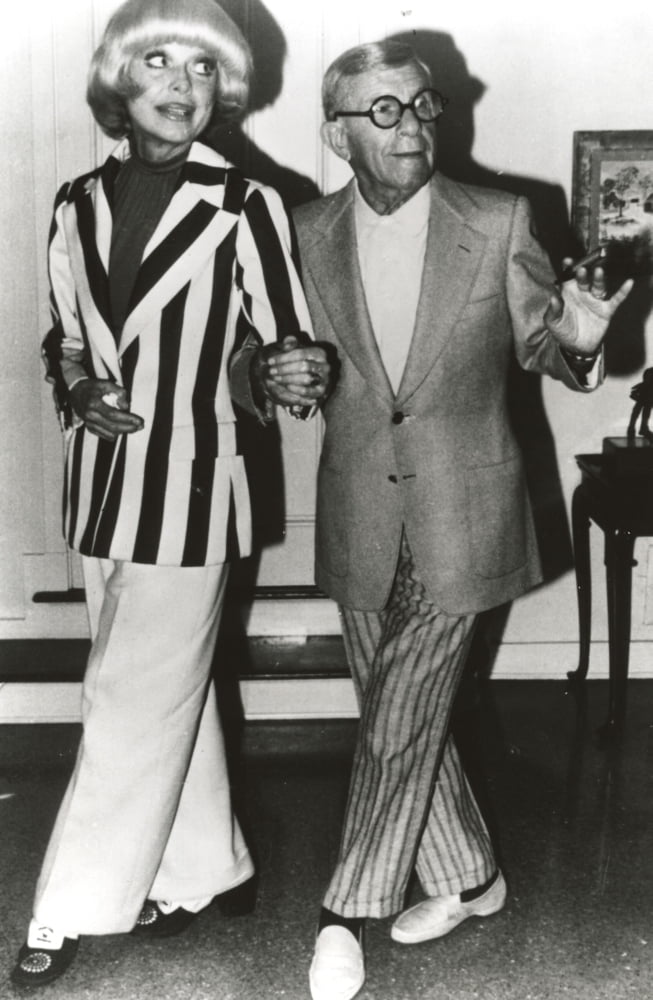 George Burns and Carol Channing Photo Print (24 x 30) - Walmart.com ...