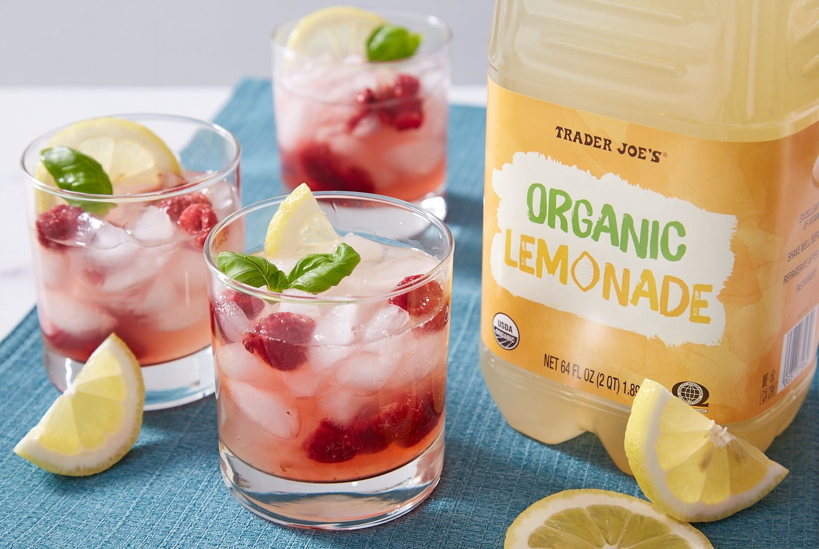Trader joe's Organic Lemonade 64 Fl Oz - 3 Pack