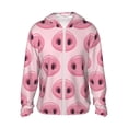 thumbnail image 2 of Lsque Pig Nose UPF 50+ Lightweight Sun Protection Men's Women's Long Sleeve Shirt, Hoodie Performance -XX-Large, 2 of 9