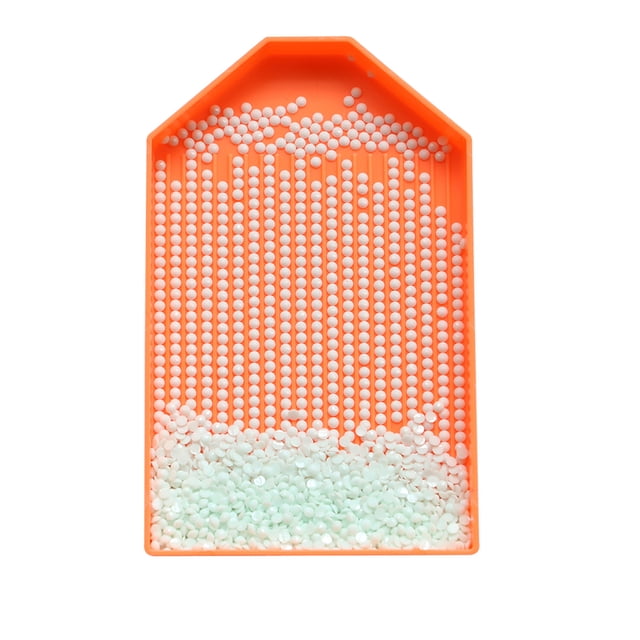 Kit Herramientas Pintura Diamantes 5D DIY Art Rhinestones Art Craft Set (bandeja Naranja)