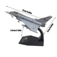thumbnail image 3 of Modelo de aleación de fundición a presión, colección de aviones a escala 1/100, avión para niños, avión de escritorio, cumpleaños, juguete de Navidad, decoración, estantería Kearding FN000819-00, 3 of 7
