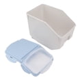 thumbnail image 1 of Airtight Rice Storage Container, Dustproof Bulk Food Container Bin Environmental Material  Plastic Storage Bins with Leak Proof Lid for Rice Flour Cereal Pet Food Storage, 1 of 8