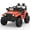 Red, variant on 12V Electric Ride on Truck Car w/Remote Control,Twin 35W Motors,2.5MPH Max Speed| 66LB Capacity, Bluetooth, LED Lights & Music | Birthday Gifts for Boys Girls