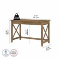 thumbnail image 2 of Bush Furniture Key West 48W Writing Desk in Reclaimed Pine, 2 of 5