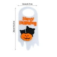 thumbnail image 3 of 2pcs Halloween Door Hanger Sign, Happy Halloween Felt Door Knob Sign for Office, Home, Hotel Door Decor, Pumpkin Ghost Halloween Decorations, 3 of 5