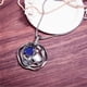 thumbnail image 4 of HTOOO Long Chain Necklace for Elegant Women Pendant Necklace with Created Crystals, 4 of 4