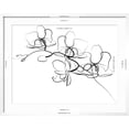 thumbnail image 5 of Art.com One Line Drawing Orchid Sketch. Photographic Print by ÃÅ¾ÃÂ»Ã‘Å’ÃÂ³ÃÂ° Ãâ€ºÃÂ¾ÃÂ³ÃÂ²ÃÂ¸ÃÂ½ÃÂµÃÂ½ÃÂºÃÂ¾, White Frame Wall Art, 29" x 23", 5 of 5