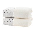 thumbnail image 1 of Laklulu Paquete de 2 Juegos de Toallas, Suaves y absorbentes, 34 * 74 cm, para baño, Deportes, Viajes, Fitness, Yoga, 1 of 5
