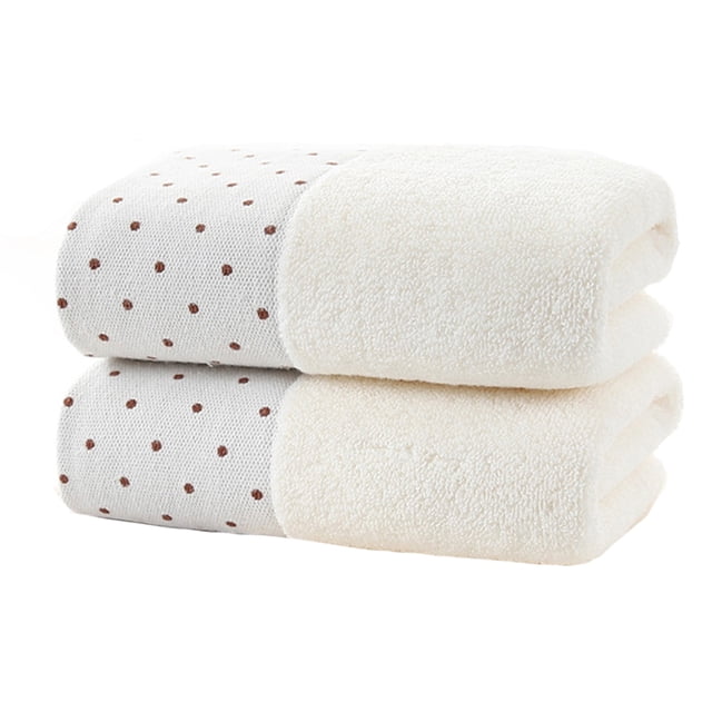 Laklulu Paquete de 2 Juegos de Toallas, Suaves y absorbentes, 34 * 74 cm, para baño, Deportes, Viajes, Fitness, Yoga
