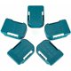 thumbnail image 1 of Paquete de 5 soportes de batería para batería Makita de 18 V, también para soporte de batería Bosch de 18 V, compatible con batería BL1830 BL1840 BL1850 BL1860 BAT609 BAT622, 1 of 5