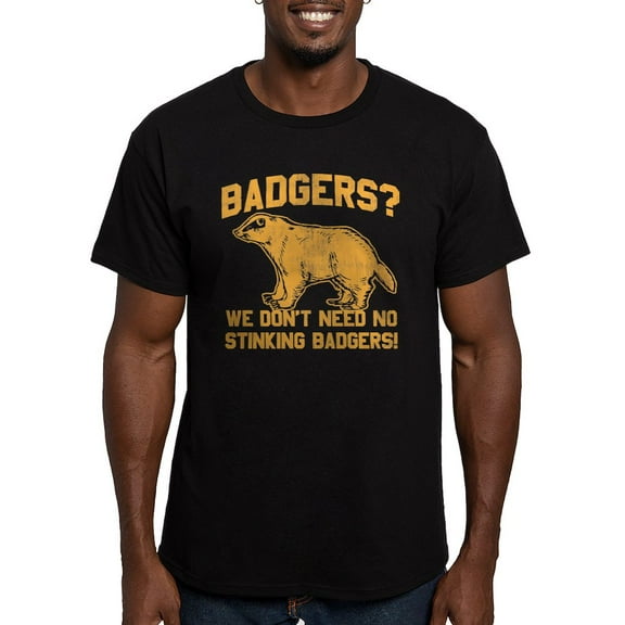 CafePress - Badgers1 Men's Classic T Shirt - Men's Fitted T-Shirt