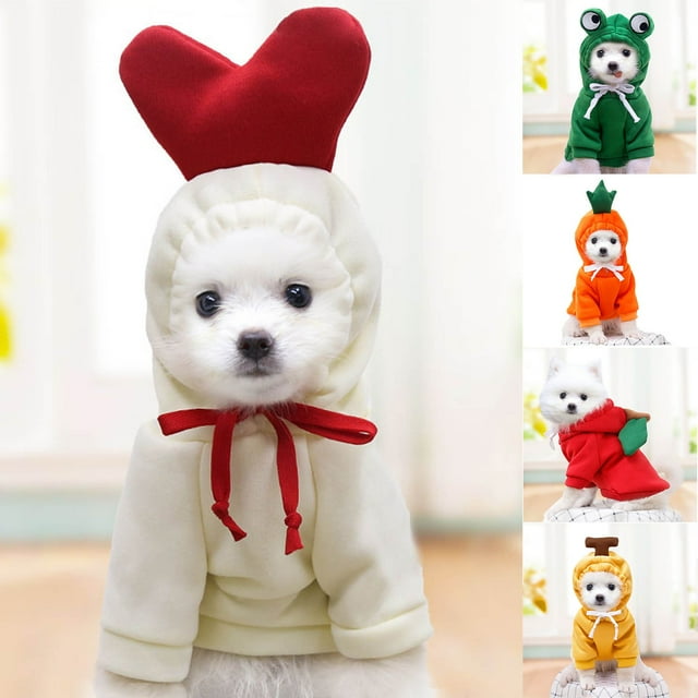 Fiudx Suéter para Perro Pequeño, Suave Forro Polar, Diseño Moderno de Manga Larga, Cómodo y Agradable para La Piel, Protección Contra El Frío En Invierno, Ropa para Perros, Tallas S/M/L