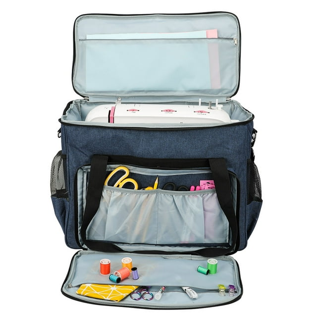 Large Capacity Sewing Machine Bag Oxford Cloth Sewing Tools Handbag Waterproof Sewing Tools Handbag Universal Sewing Machine Case Sewing Machine Carry Case