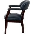 thumbnail image 6 of Flash Furniture Navy Vinyl Luxurious Conference Chair with Accent Nail Trim, 6 of 8