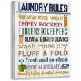 thumbnail image 1 of Laundry Rules Canvas Wall Art Rustic Funny Prints Signs Framed Wood Background Bathroom HD Picture Artwork Home Decor (Laundry-02, 12 X 15 inch), 1 of 4