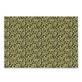 thumbnail image 1 of Yellow Brown Cutting Board, Continuous Leopard Print Animal Skin Themed Spots Print, Decorative Tempered Glass Cutting and Serving Board, in 3 Sizes, by Ambesonne, 1 of 2